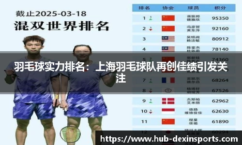 羽毛球实力排名：上海羽毛球队再创佳绩引发关注
