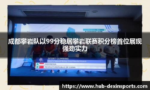 成都攀岩队以99分稳居攀岩联赛积分榜首位展现强劲实力